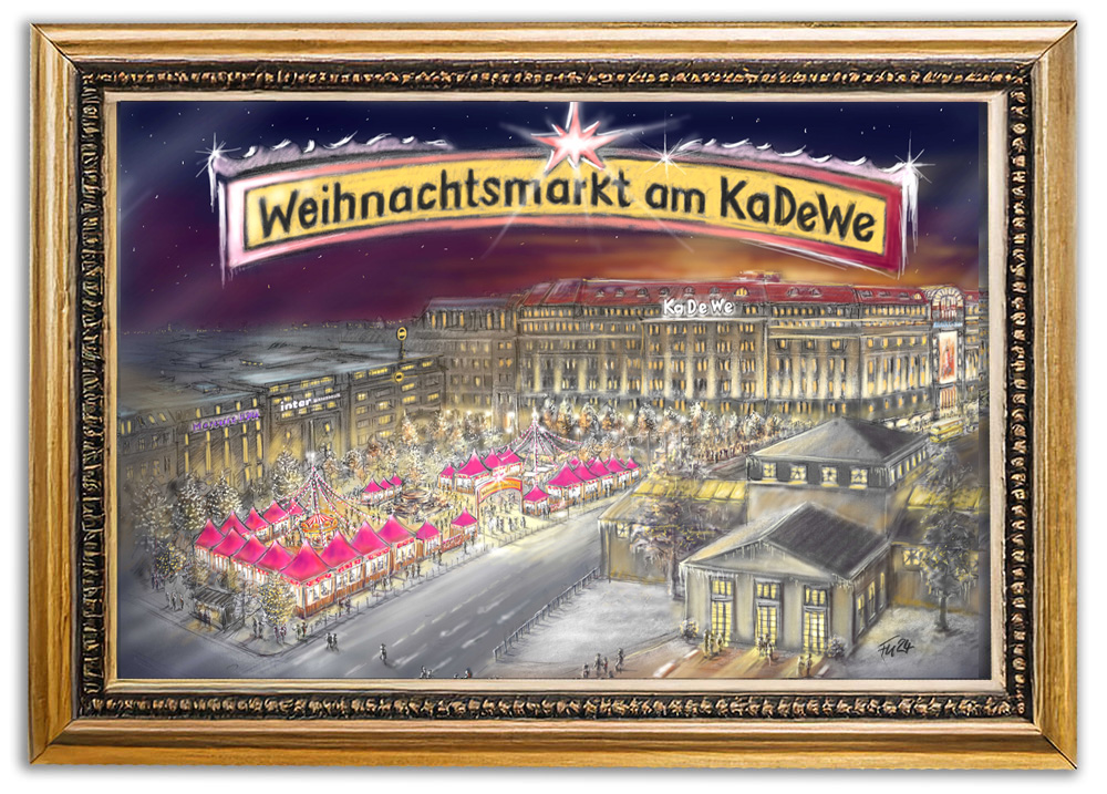 Weihnachtsmarkt am KaDeWe – Wittenbergplatz/Berlin