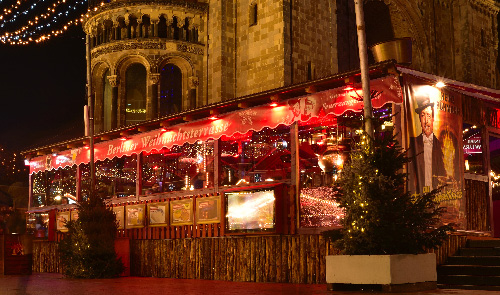 Berliner Weihnachtsterrasse - jetzt auf dem Weihnachtsmarkt am KaDeWe auf dem Wittenbergplatz
